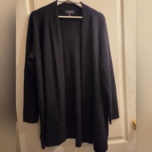 Charter Club Cashmere Cardigan in Black